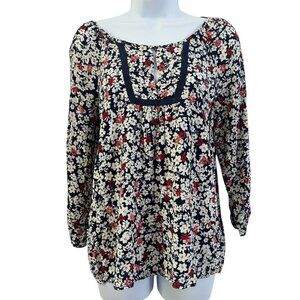 Velvet by Graham & Spencer Floral Cottagecore Blouse - Medium